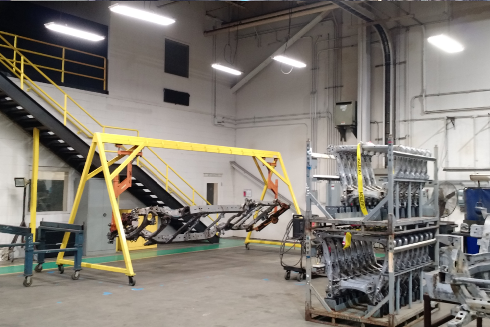 Before Image of Metalsa- Prior to Tactik Lighting Product Installation