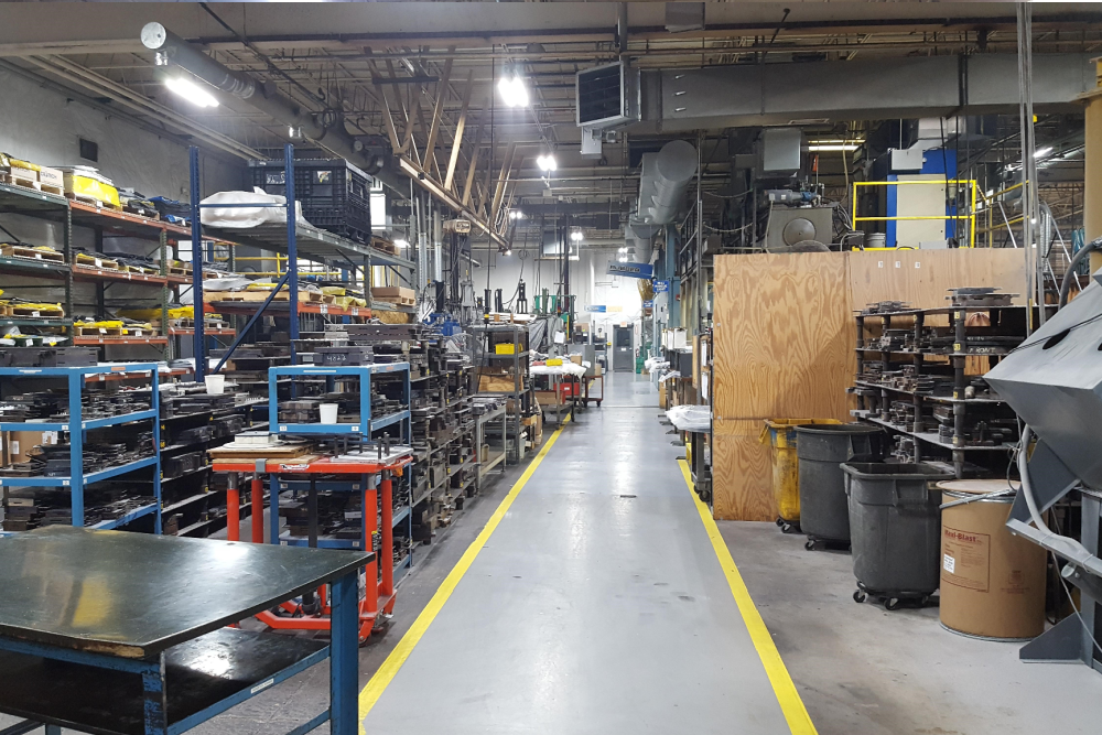After Image of Molded Dimensions- After Tactik Lighting Product Installation