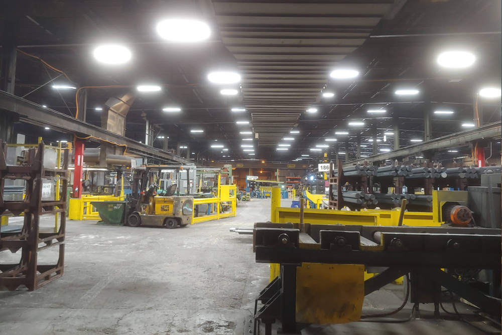 After Image of Durabar- Prior to Tactik Lighting Product Installation