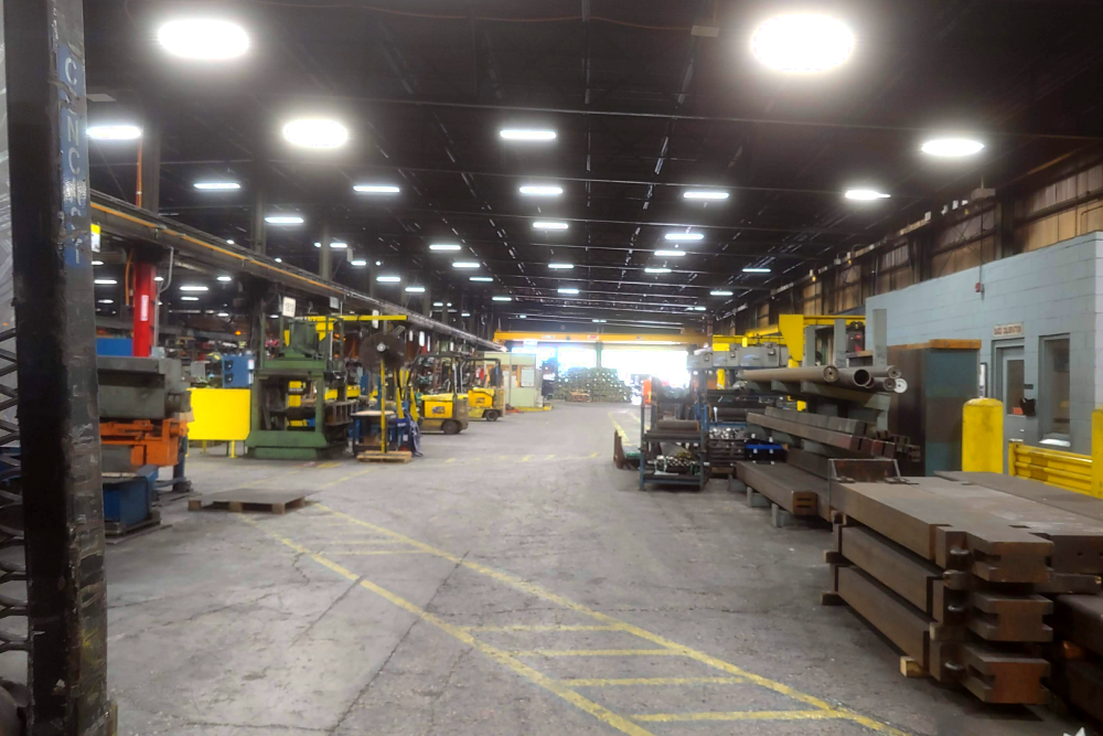 After Image of Durabar- Prior to Tactik Lighting Product Installation