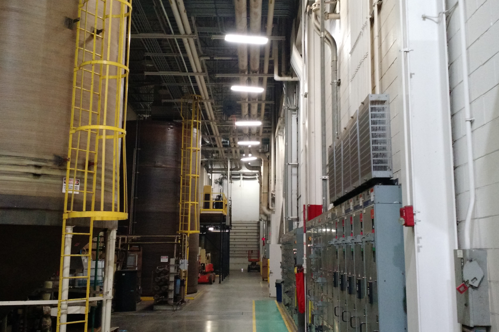 Before Image of Metalsa- Prior to Tactik Lighting Product Installation