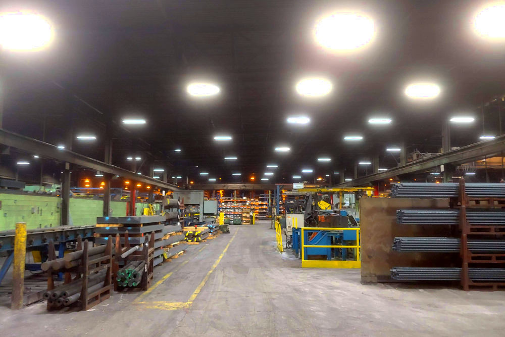 After Image of Durabar- Prior to Tactik Lighting Product Installation