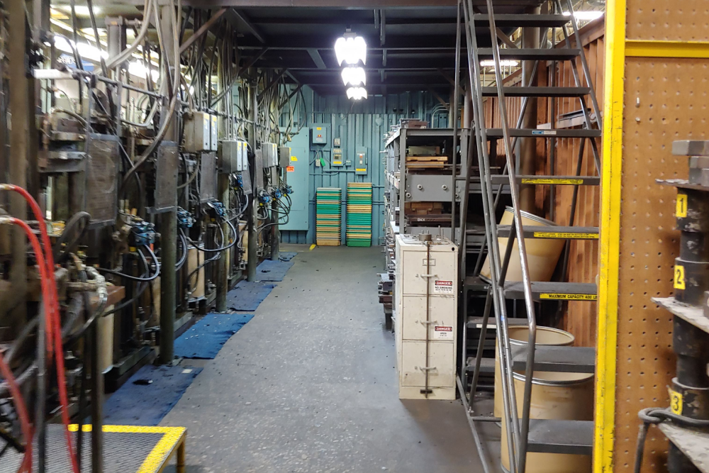 Before Image of Molded Dimensions- Prior to Tactik Lighting Product Installation